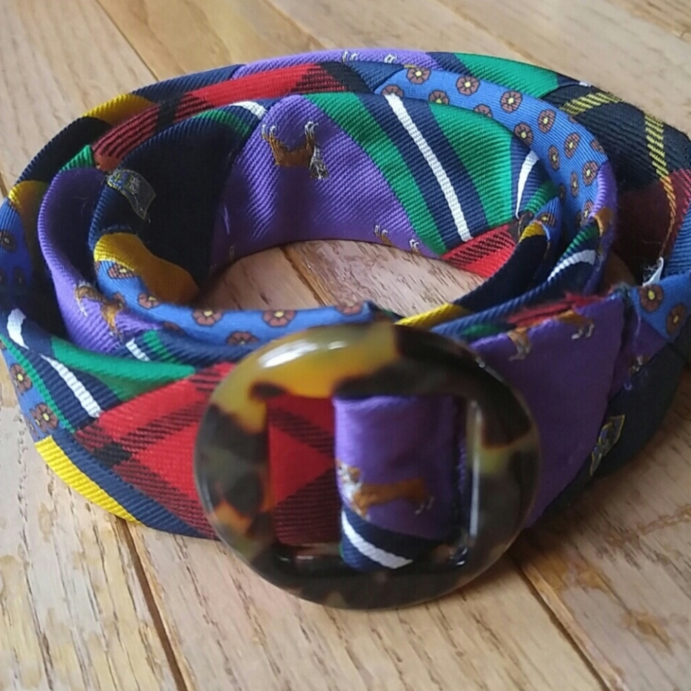 J. Crew Patchwork Belt